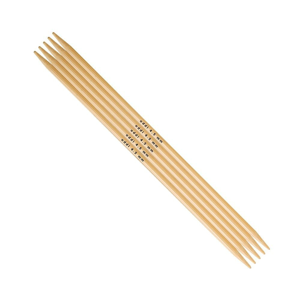 Спицы для вязания ADDI чулочные, бамбук Nature BAMBOO №5 20 см (ADDI.501-7/5-020)  #1