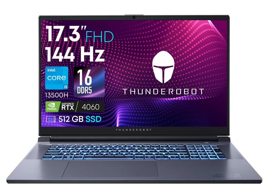 ThundeRobot 911 Plus G3 Pro (JT009R00BRU) Игровой ноутбук 17,3", Intel Core i5-13500H, RAM 16 ГБ, SSD #1