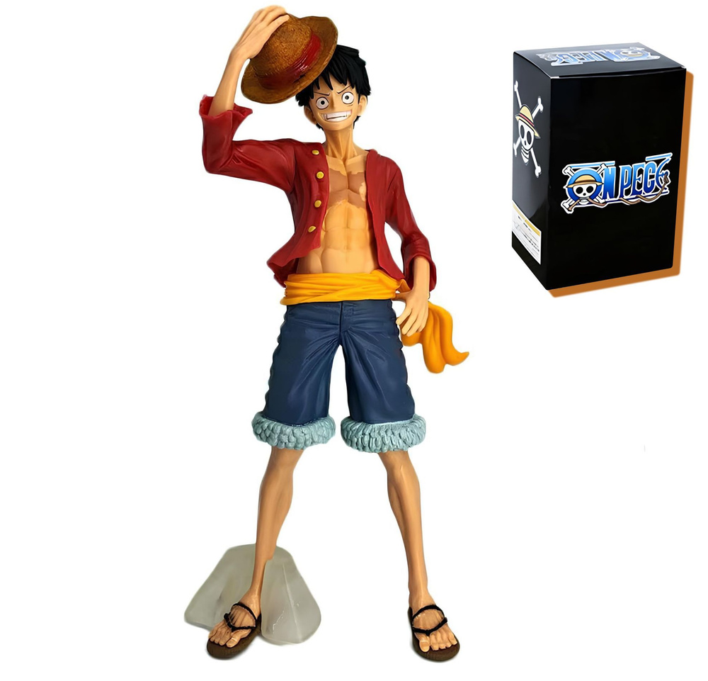 Фигурка Ван Пис Луффи / One Piece Monkey D Luffy (25см) Уцененный товар  #1