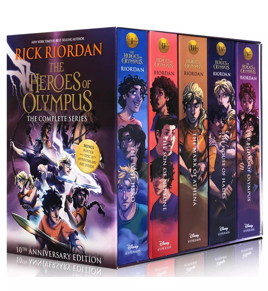 Оригинальное название: Percy Jackson Heroes of Olympus Rick Riordan 1 - 5 #1