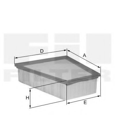 Fil Filter Фильтр воздушный арт. HP2144A, 1 шт. #1