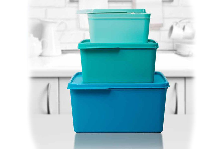 Tupperware Контейнер пищевой, 2500 мл, 1200 мл, 500 мл, 3 шт #1