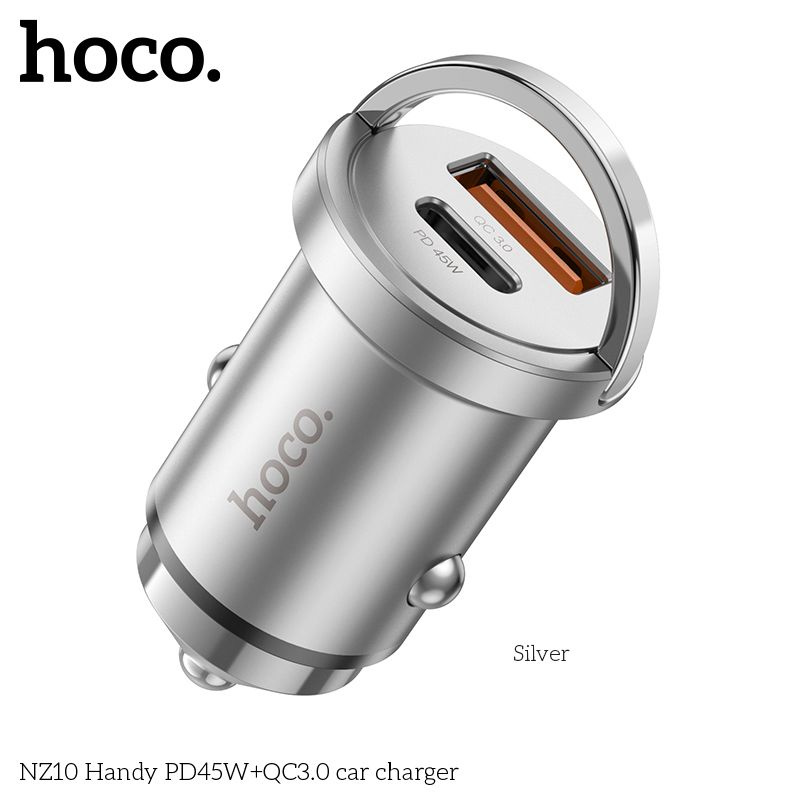 Автомобильная зарядка Hoco NZ10 PD45W+QC3.0 #1