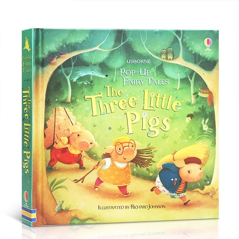Usborne Pop-up Three Little Pigs Classic Picture Book Children's ...