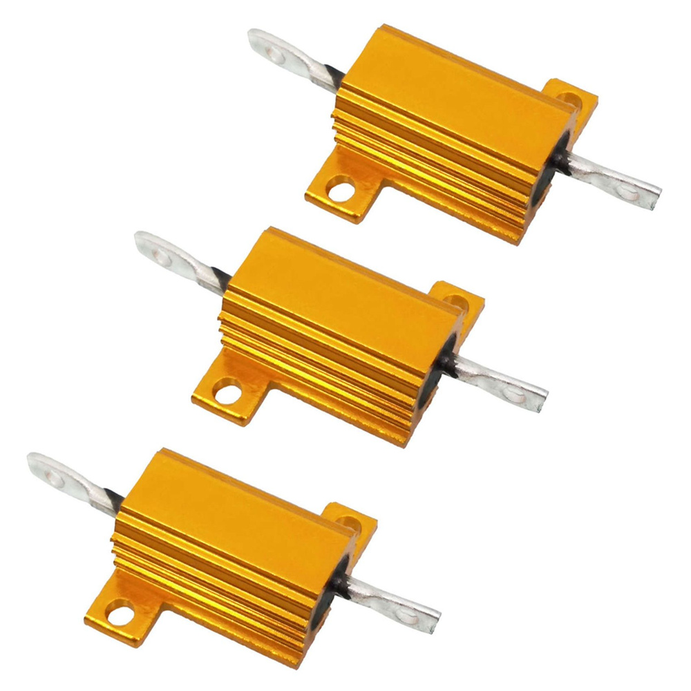 10 Ом, 10R, 10 Вт, алюминиевый корпус, металлический корпус ...