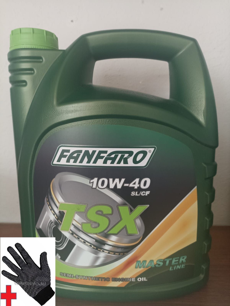 FANFARO 10W-40 Масло моторное, Полусинтетическое, 5 л #1