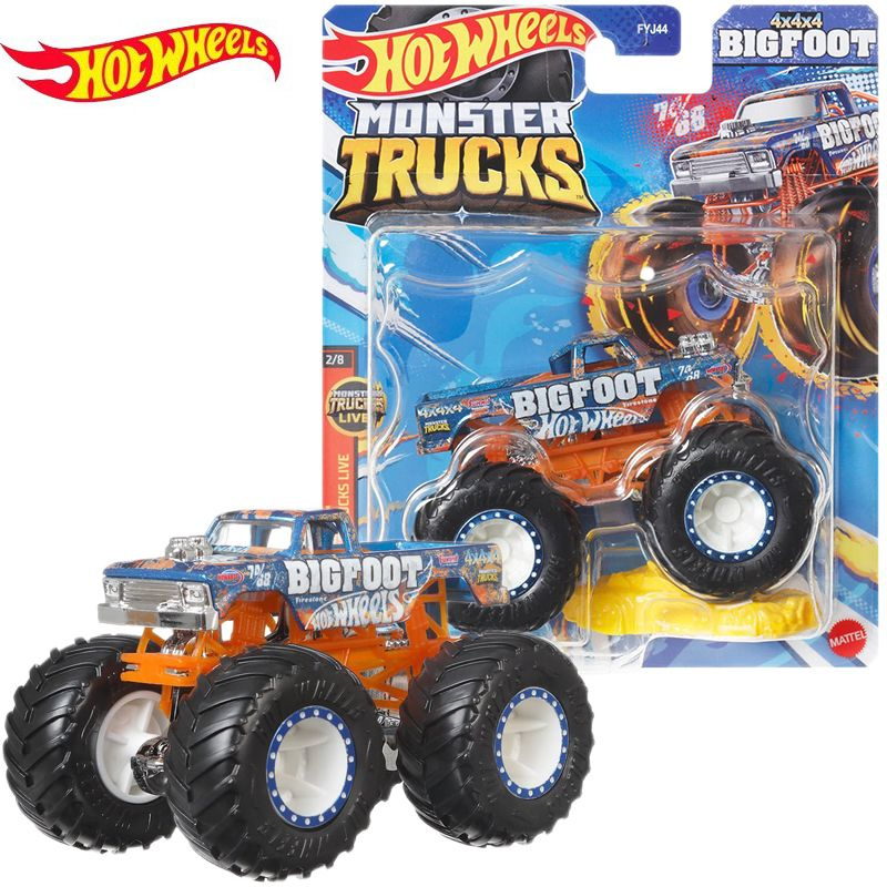 Машинка Mattel Hot Wheels Monster Trucks Монстр трак 2024 FYJ44 Bigfoot #1