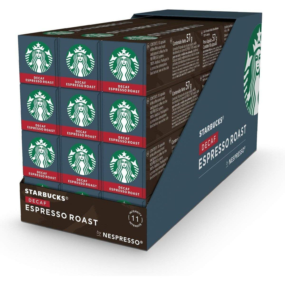 Кофе в капсулах Starbucks Decaf Espresso Roast, 120 шт #1