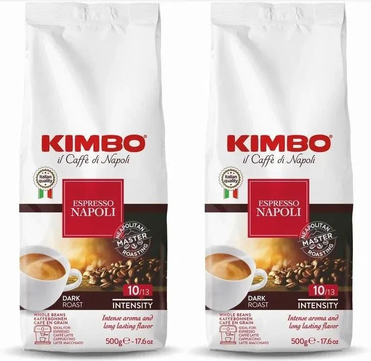 Кофе Kimbo Espresso Napoletano в зернах, комплект: 2 упаковки по 1 кг #1