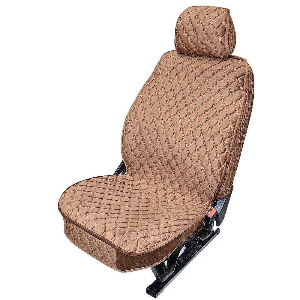 Накидки-чехлы для Джили Эмгранд ГЛ (2020 - 2021) седан / Geely Emgrand GL на передние сиденья Luxe VB, #1