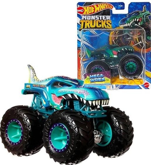 Монстр трак Хот вилс, машинки для мальчиков Mattel, машина Hot Wheels Monster Truck 1:64 FYJ44_HNW29 #1