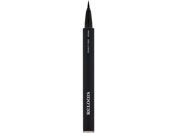 Подводка-фломастер для глаз водостойкая с кисточкой RELOUIS Relouis Eyeliner marker for eyes waterproof #1