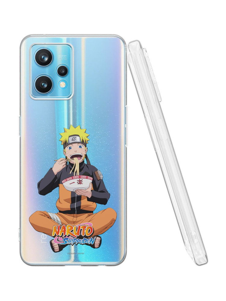 Силиконовый чехол Mobilius для realme 9 Pro+ 5G (Реалми 9 +), Naruto Shippuden: Рамен  #1