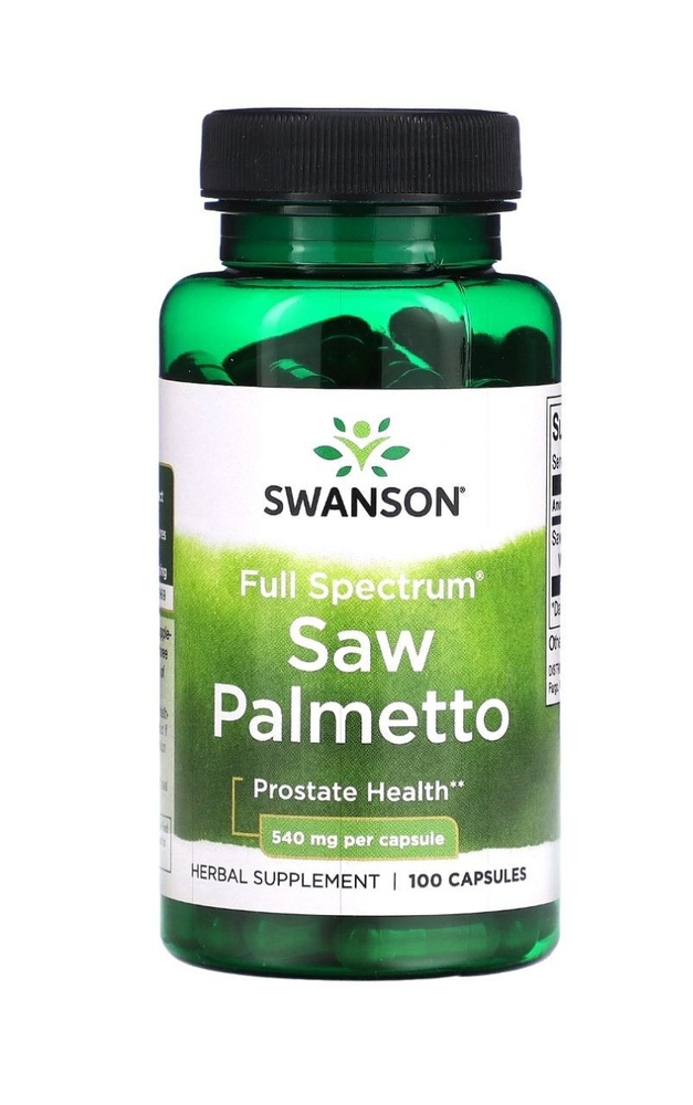 Swanson Сереноа 540 мг - 100 капсул #1