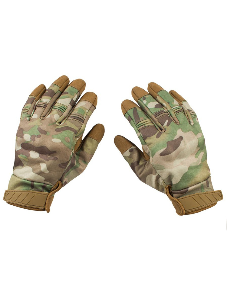 Зимние тактические перчатки камуфляж MTP арт.731419 Размер: L  #1