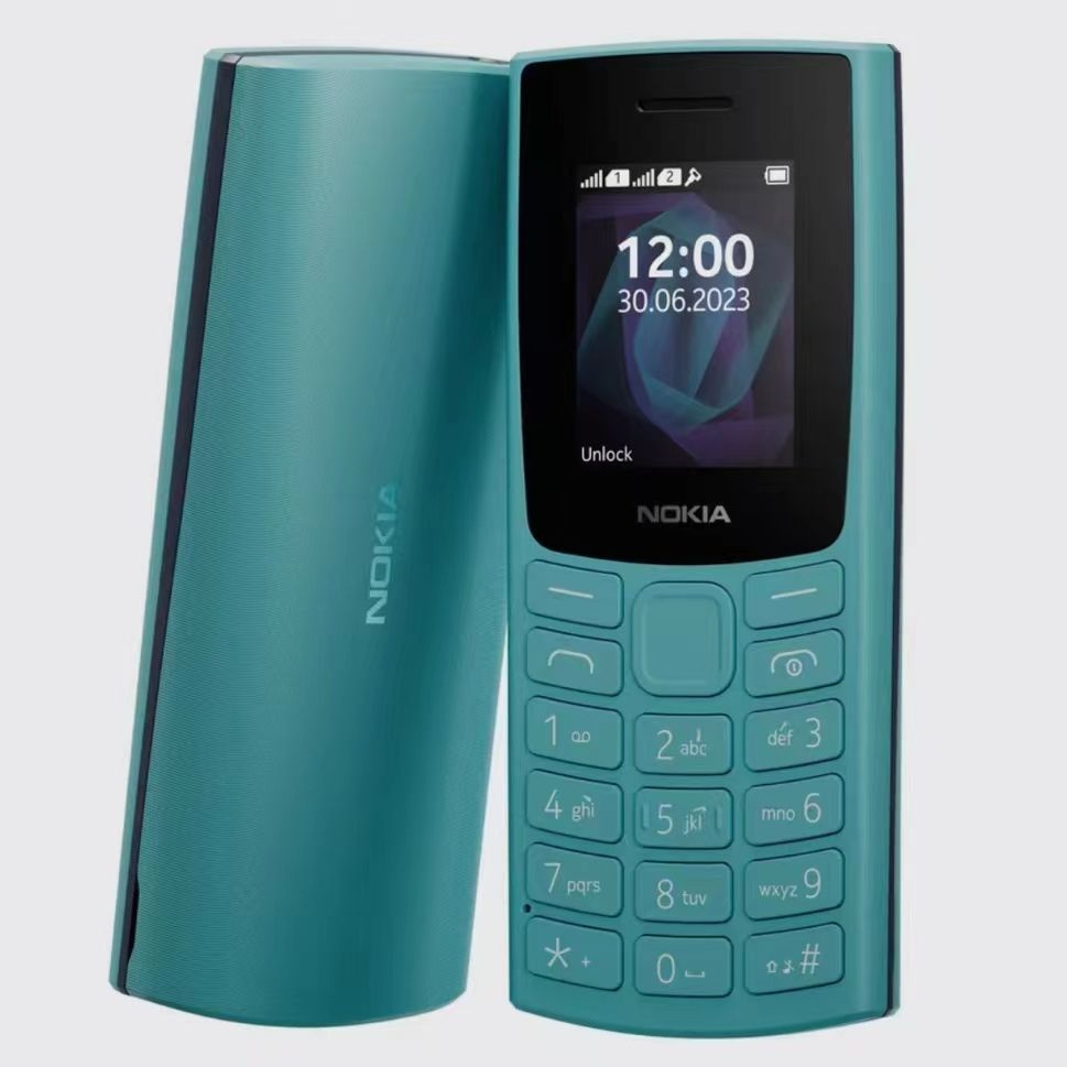 Мобильный телефон NOKIA 105 2023, синий - купить по выгодной цене в  интернет-магазине OZON (1321866503)