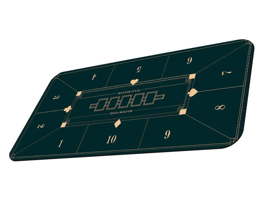 Полотно (ковёр) для покера (120*60*0,2) УЦЕНКА #1