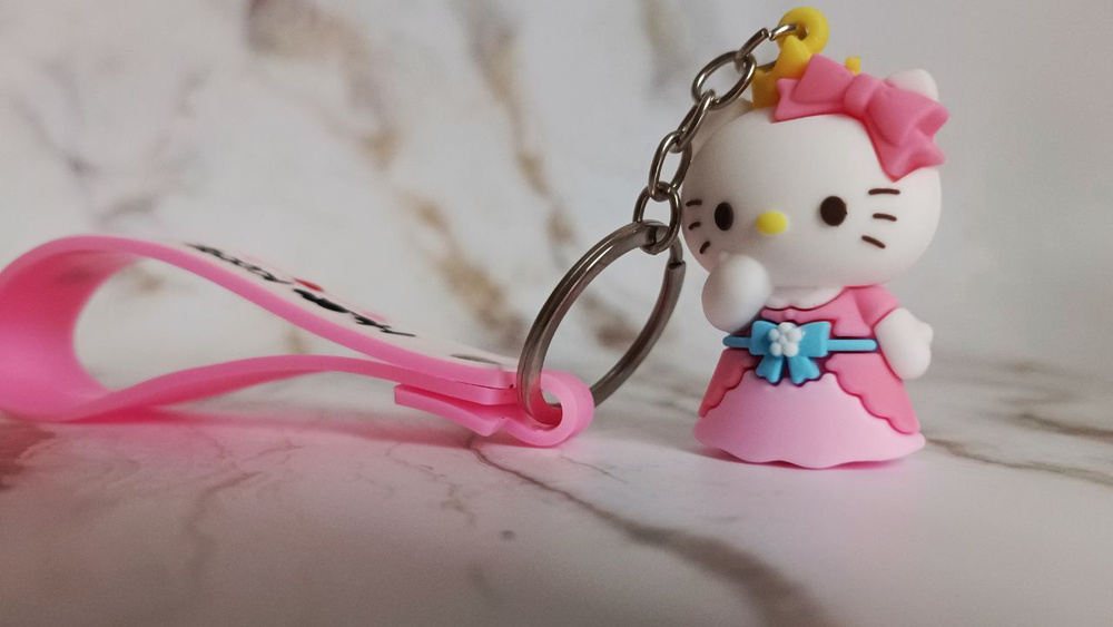 Брелок Хеллоу Китти, Брелок Hello Kitty, брелок на рюкзак, брелок, брелок на ключи  #1