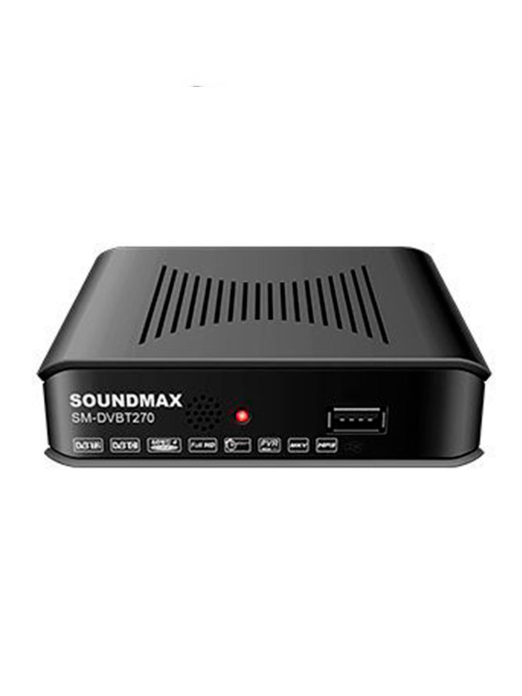 Soundmax Медиаплеер SM-DVBT270, черный #1
