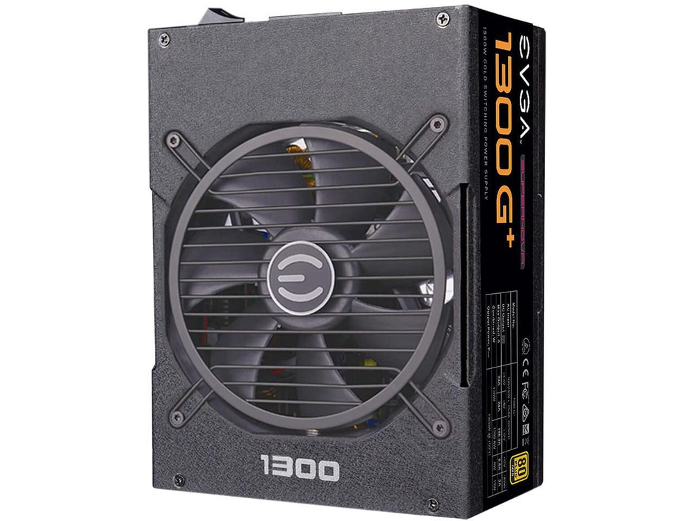 EVGA Блок питания компьютера 220-GP-1300-X1, - купить с доставкой по ...