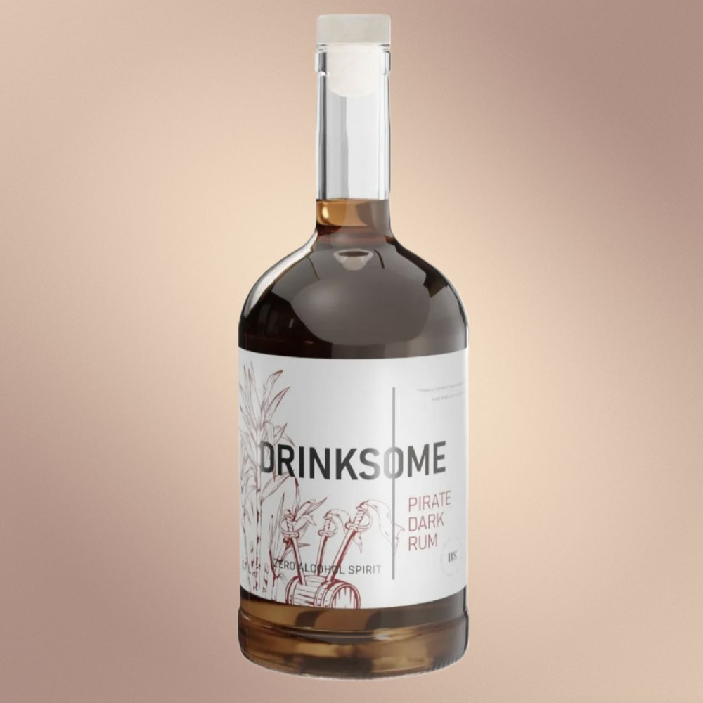 Безалкогольный ром Drinksome Dark Pirate Rum основа для коктейлей #1