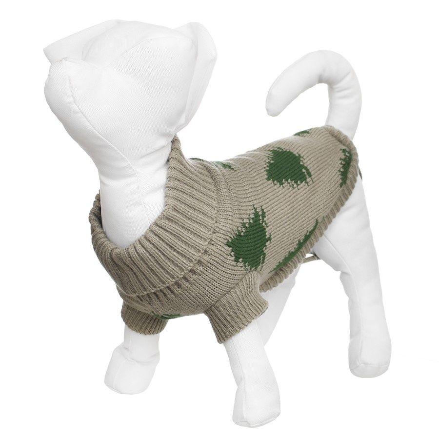 Lelap свитер для кошек и собак "Christmas" цвет грейж, М #1
