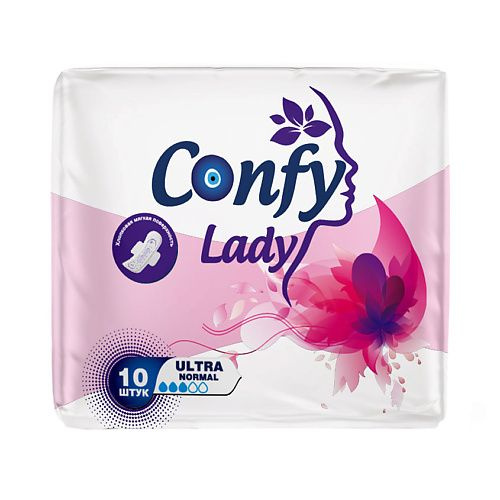 CONFY LADY Прокладки гигиенические женские Ultra Normal, 10 шт. #1