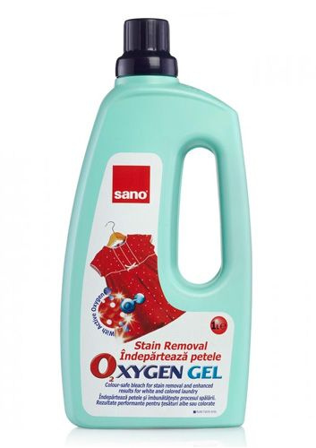 SANO Oxygen Gel Концентрированный кислородный пятновыводитель гель 1 л  #1