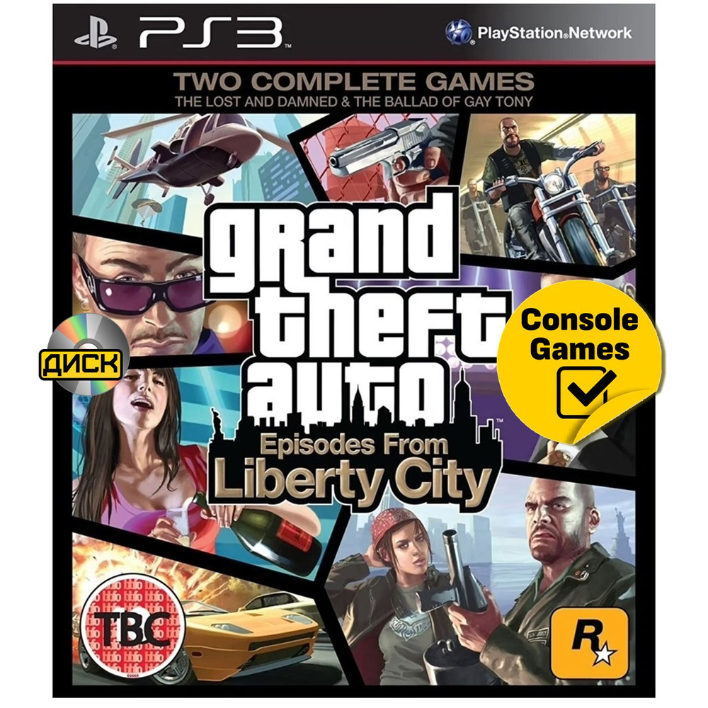 Игра PS3 Grand Theft Auto: Episodes from Liberty City (GTA 4: Liberty City). (PlayStation 3 #1