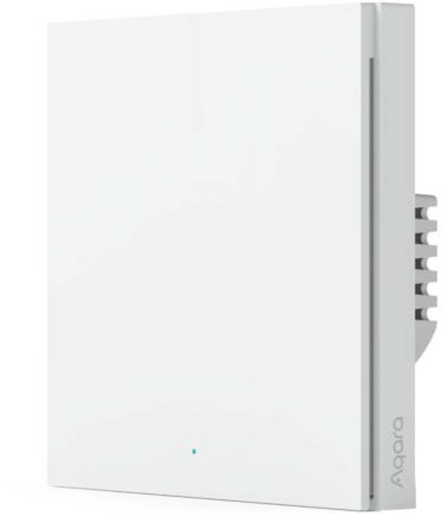 Умный выключатель Aqara Smart Wall Switch H1 EU 1-нокл. белый (WS-EUK03) #1