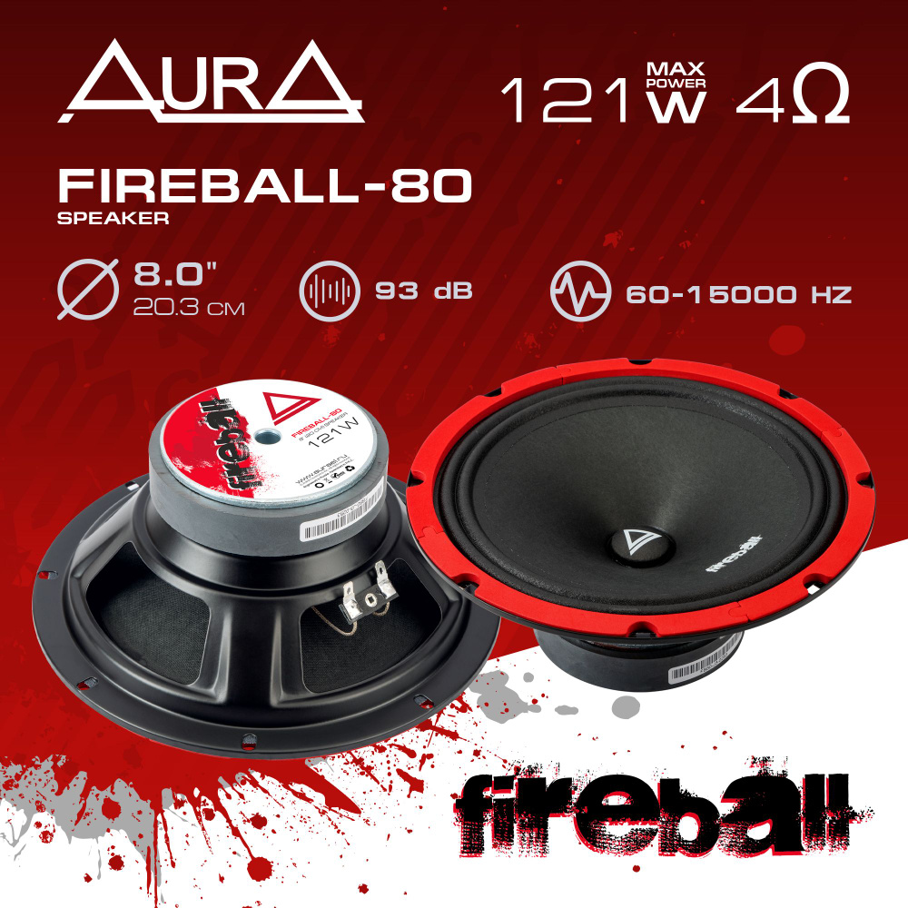 Эстрадная акустика AurA FIREBALL-80 #1