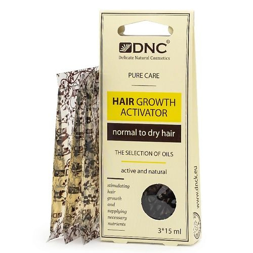 DNC Масло-активатор роста для сухих и нормальных волос, 3х15мл  #1