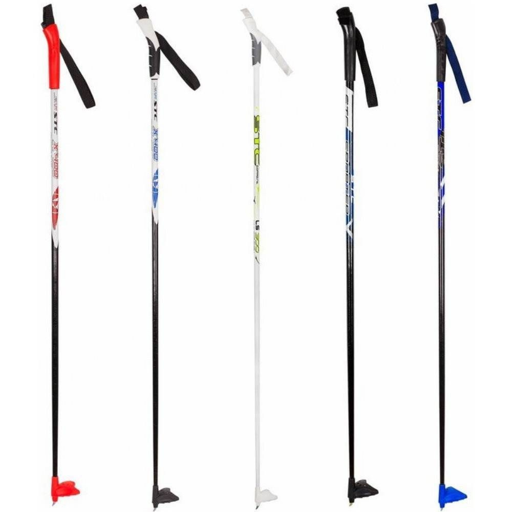 Палки лыжные стеклопластиковые Universal ЦСТ blue #1