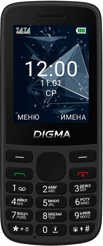 Телефон Digma Linx A250 128Mb черный #1