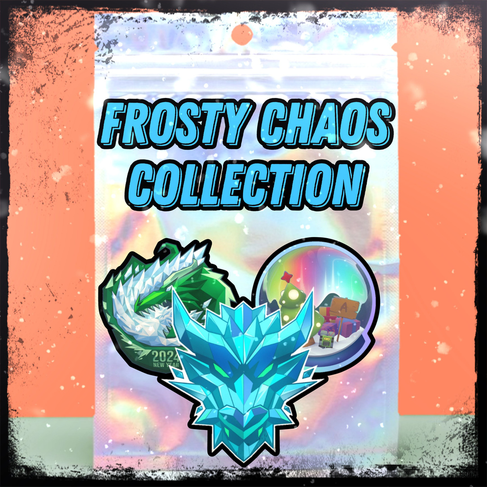 Стикерпак Frosty Chaos (0.27.0) ,Набор стикеров для геймеров по мотивам игры Standoff 2 для кастомизации #1