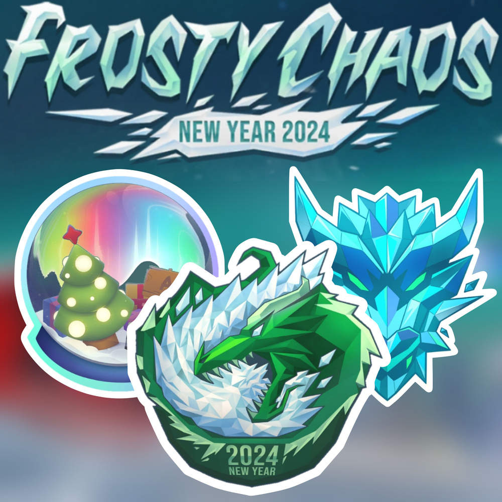 Стикеры Frosty Chaos #1