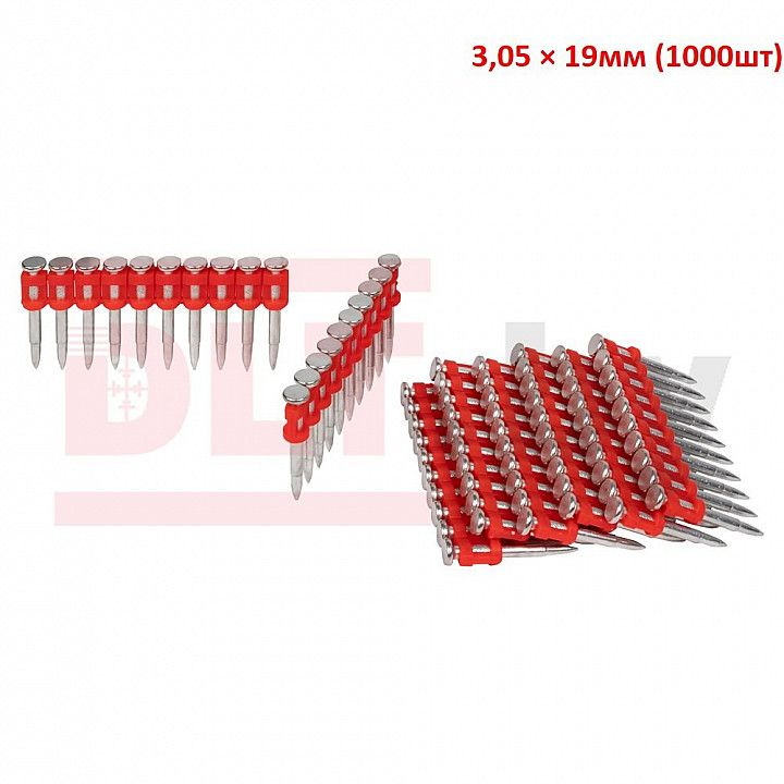 0117 Гвоздь кованый DLT BULLET POINT по бетону,металлу и кирпичу 19мм  #1