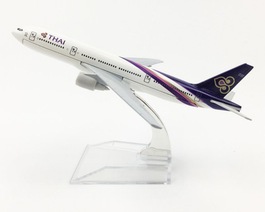 Модель самолета Thai Airlines Boeing 777 / Тайские авиалинии - 16см #1