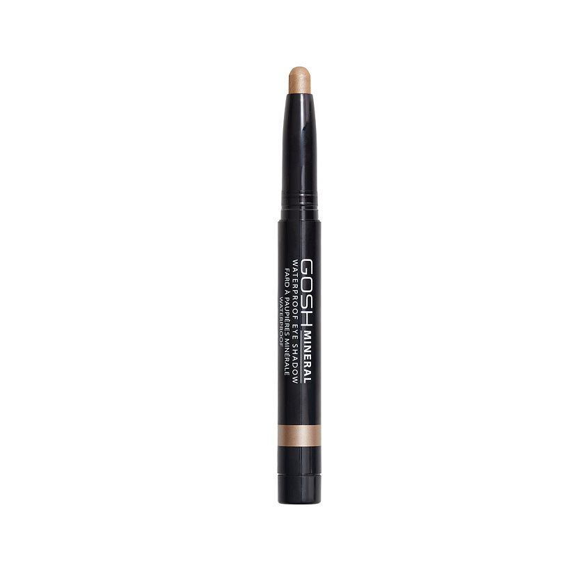 GOSH Тени-карандаш для глаз минеральные водостойкие Mineral Waterproof Eye Shadow 012 Golden Nude, 1,4 #1