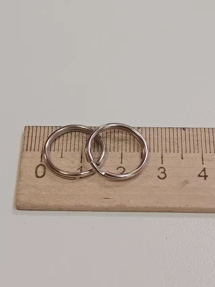 Кольцо для ключей ф15мм (M круглое), , 100 шт #1