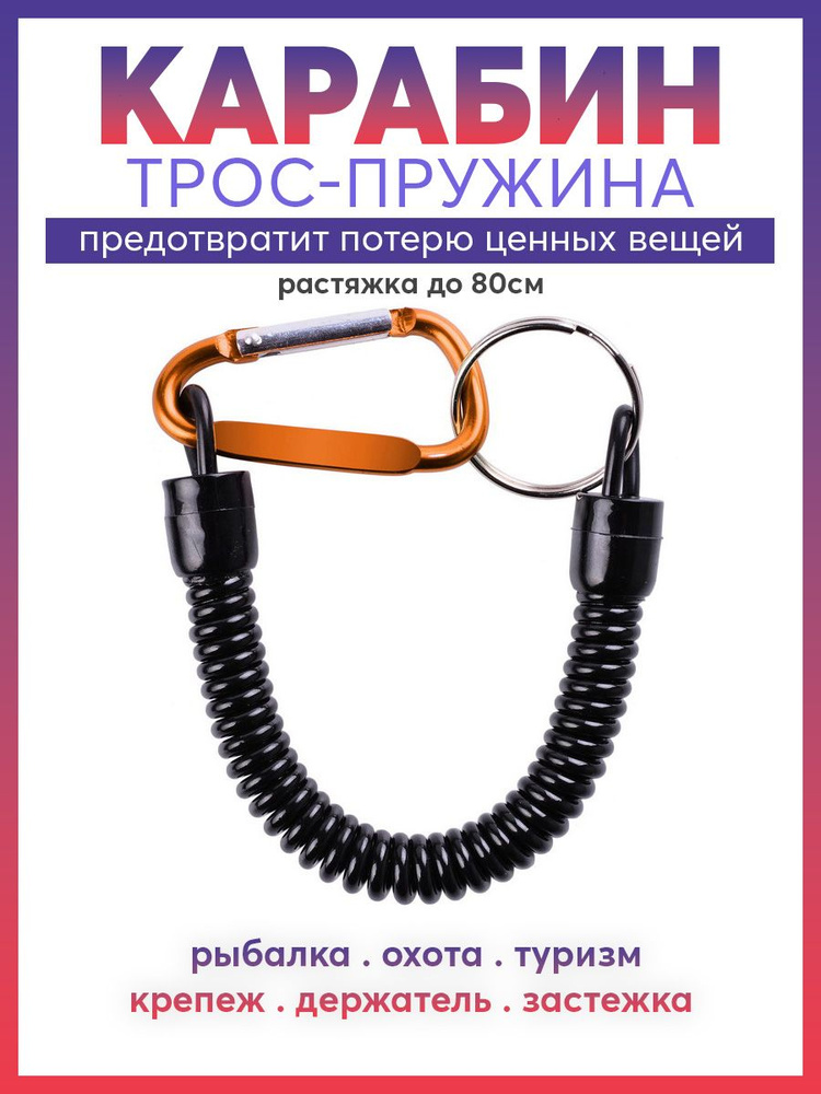 Carabiner Карабин вспомогательный, длина: 200 мм, 1 шт #1