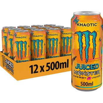 Энергетический напиток Monster Energy Juiced Khaotic / Монстер Джус Хаотик, 12 шт * 500 мл, Ирландия #1