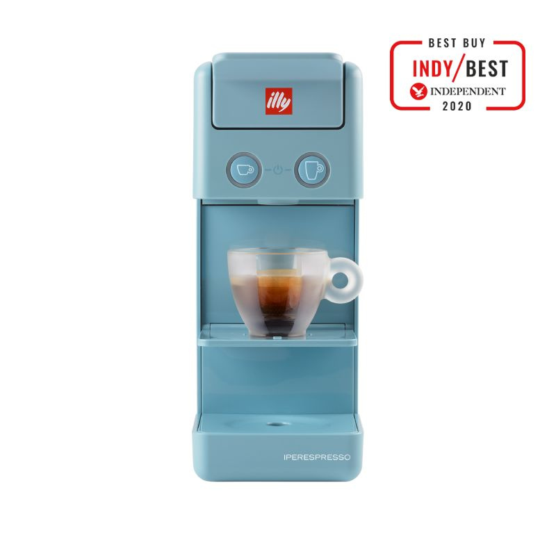 illy Капсульная кофемашина Y3.3 Espresso & Coffee Machine, голубой #1