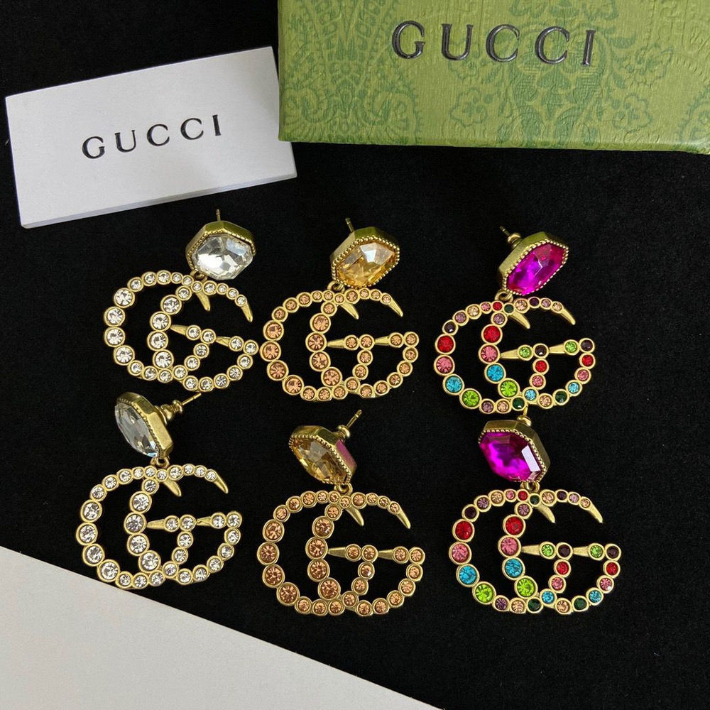 Gucci Серьги пусеты #1