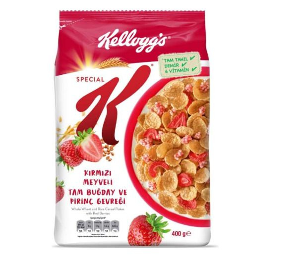 Хлопья для завтрака Kellogg's Special K с красными ягодами 400 гр ...