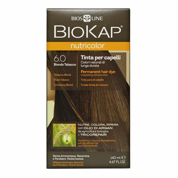 BioKap Краска для волос Биокап, Табачный 6.0, - купить с доставкой по ...
