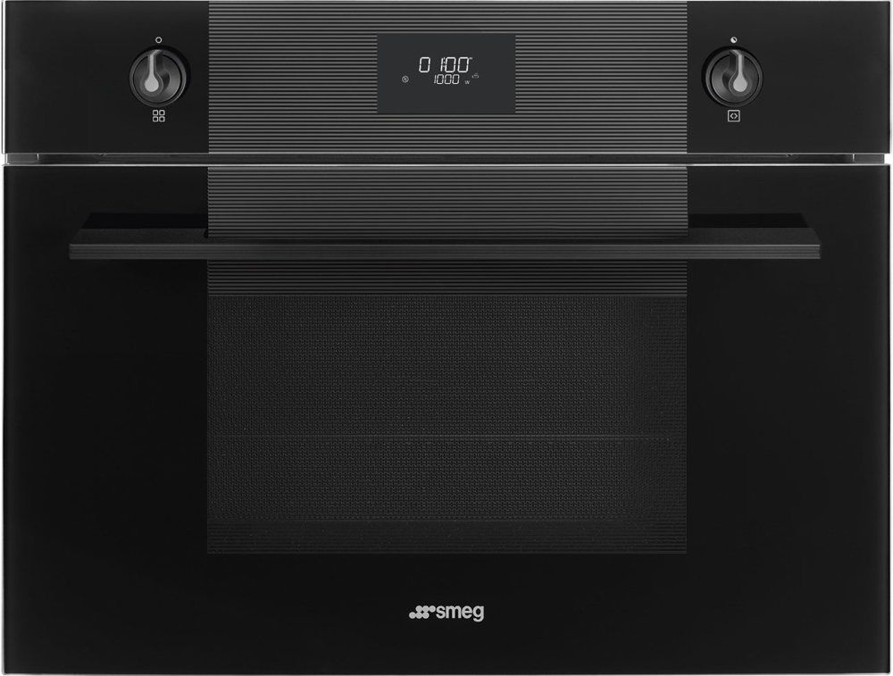 Электрический духовой шкаф Smeg SO4101M1B3, 59.7 см, 40 л, 9 режимов, гриль, конвекция, традиционная #1