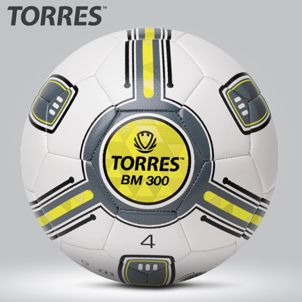 Мяч футбольный размер 4, TORRES BM300, F323654 #1