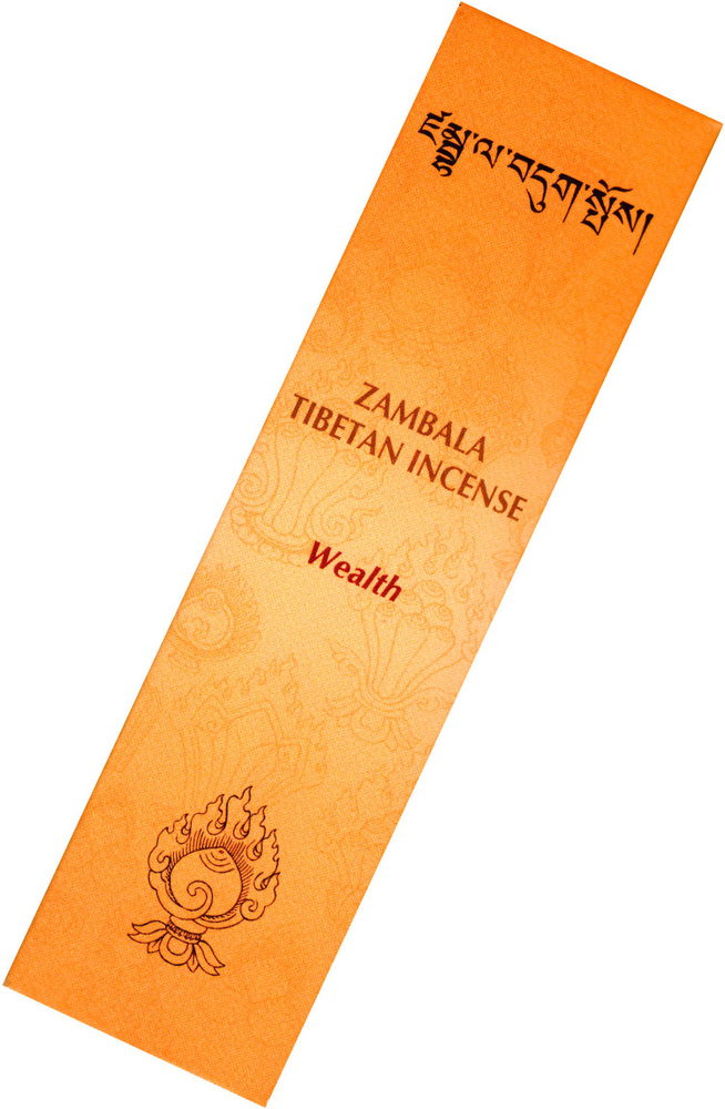 Благовоние Zambala Tibetan Incense (Замбала), 20 палочек по 13,5 см #1