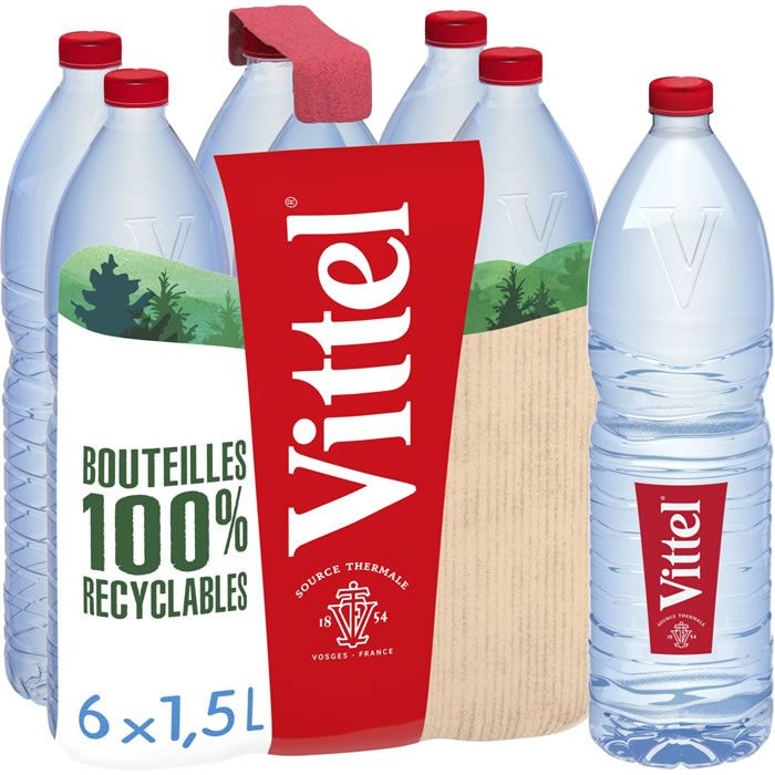 Vittel Вода Минеральная Негазированная 1500мл. 6шт #1